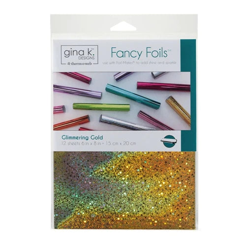 Gina K Designs/Thermoweb Fancy Foils -Glimmering Gold