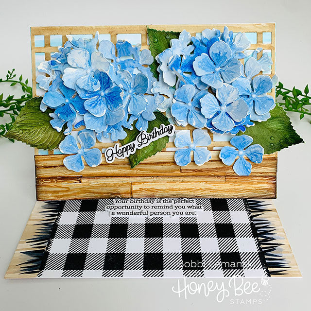 Honey Bee Stamps Inside: Birthday Sentiments Honey Cuts Dies