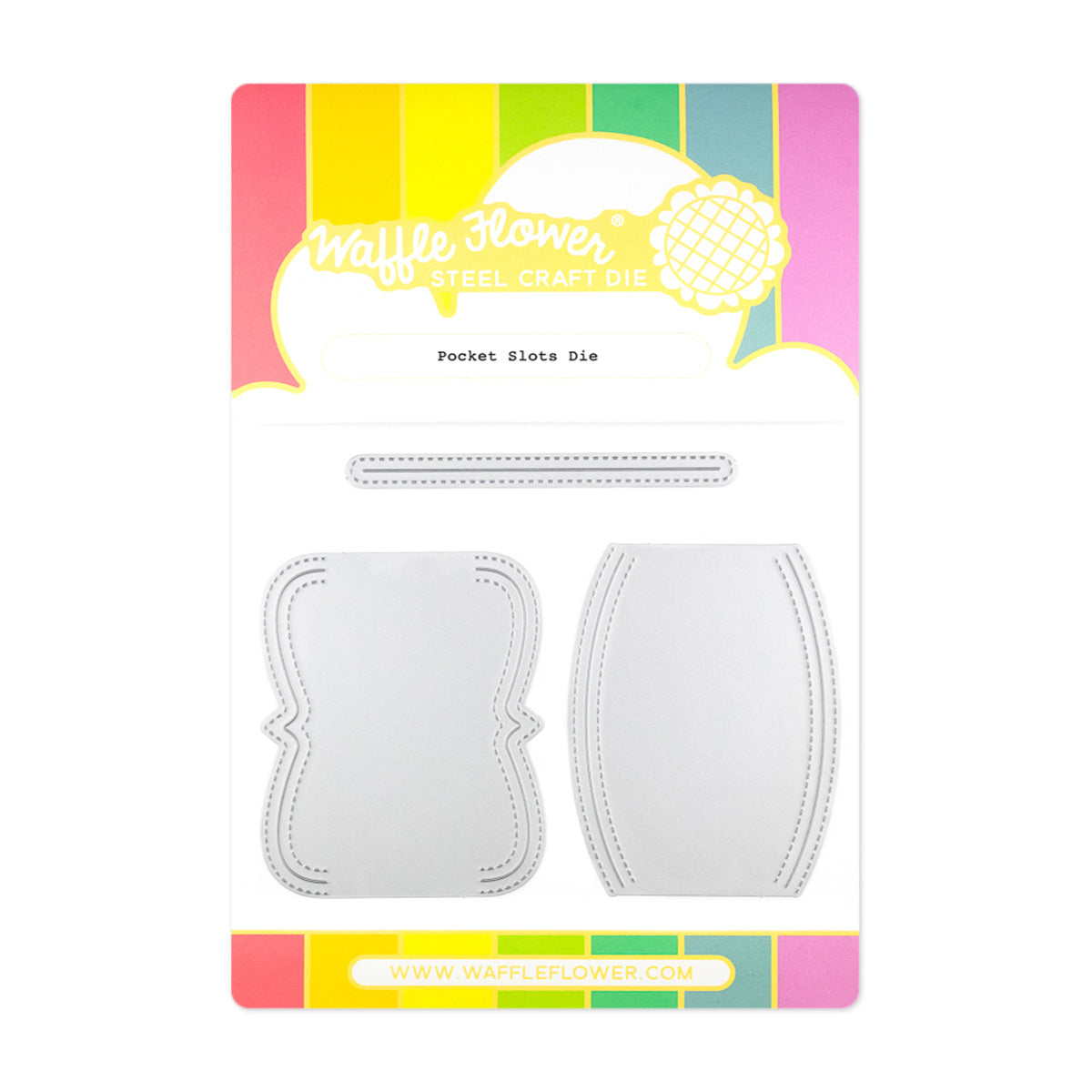 Waffle Flower Pocket Slots Die