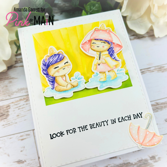 Pink & Main Rainy Day Stamp Set