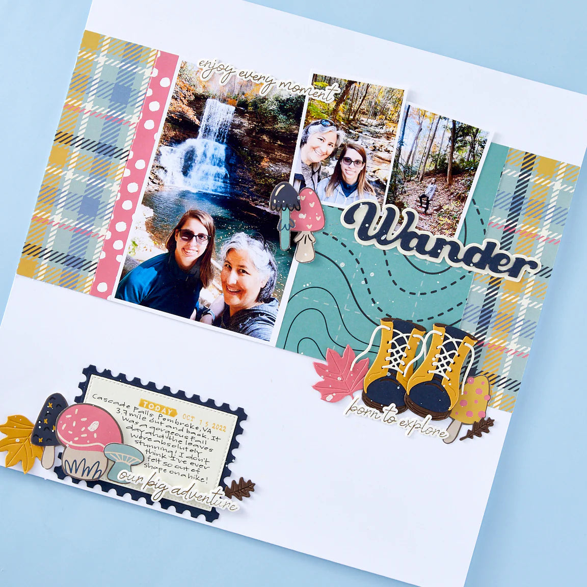 Spellbinders Wander Boots Die Set