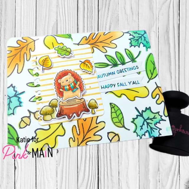 Pink & Main Autumn Leaves Stencil