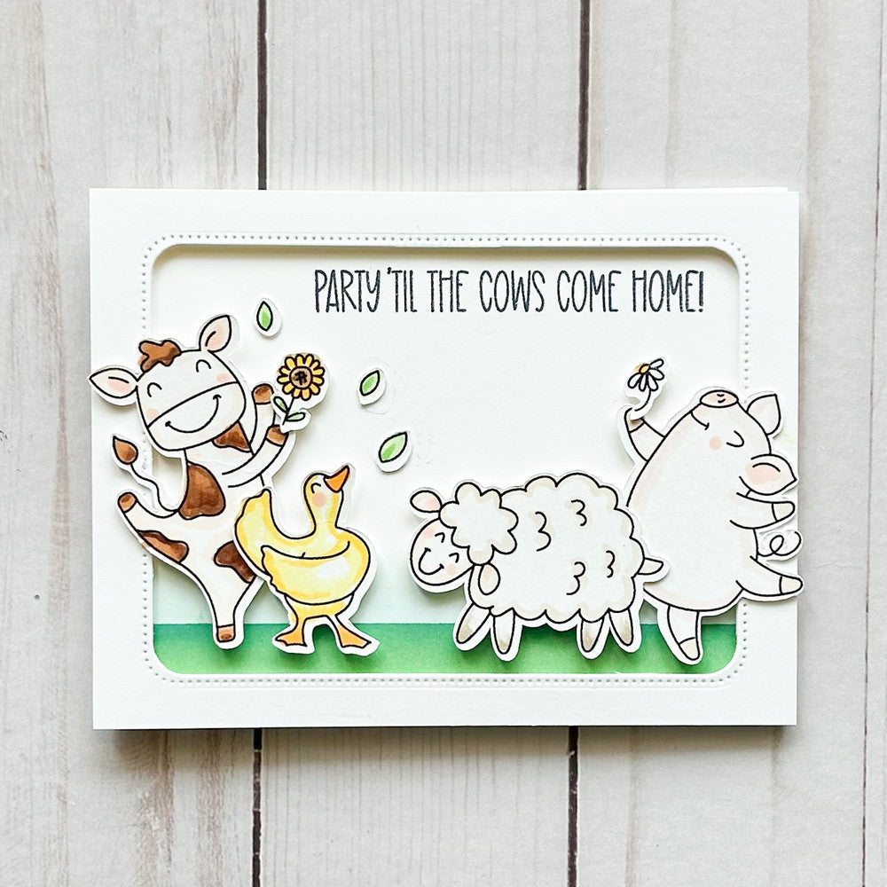 Avery Elle Barnyard Boogie Elle-ments Die Set