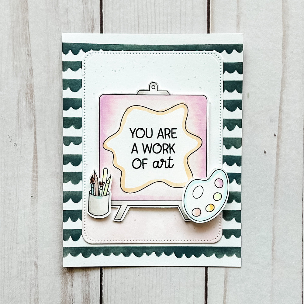 Avery Elle Work of Art Stamp Set