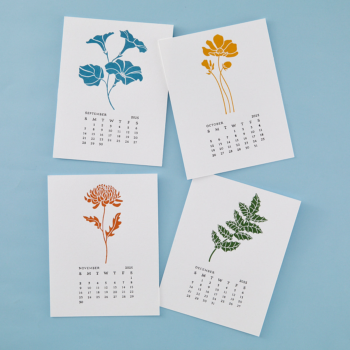 Florals Throughout the Year Calendar Class Set by Spellbinders