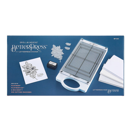 Spellbinders BetterPress Letterpress System (Starter Kit)