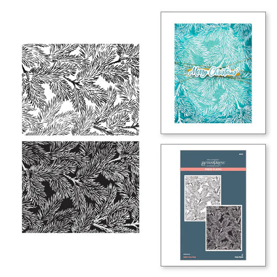 Spellbinders Night & Day Pines Press Plates (BetterPress)