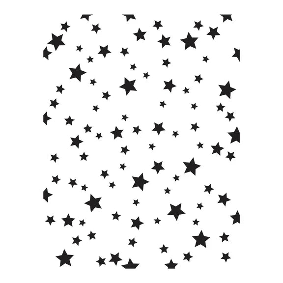 Spellbinders Wishing and Falling Stars 3D Folder and BetterPress Bundle
