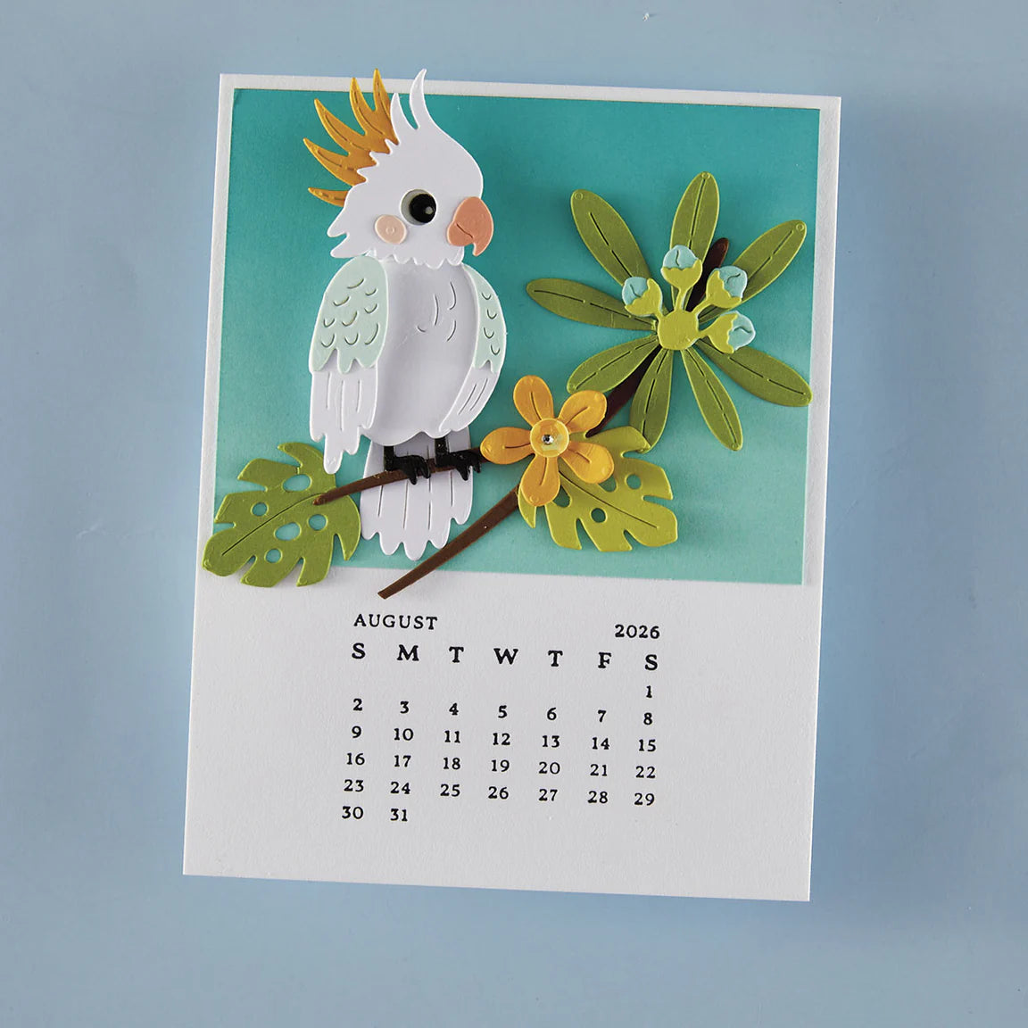 Spellbinders DIY 2026 Calendar BetterPress Plates