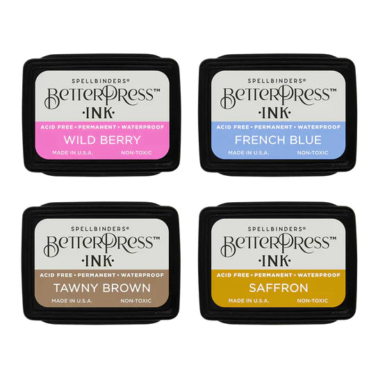 Spellbinders BetterPress French Blue Re-Inker