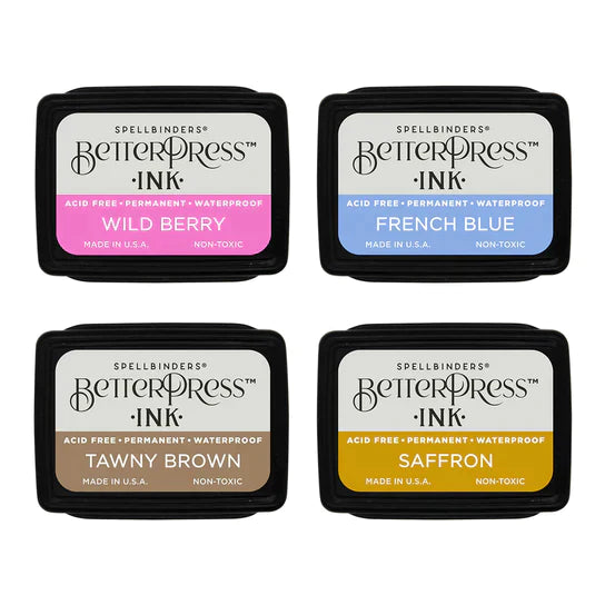 Spellbinders BetterPress Saffron Re-Inker