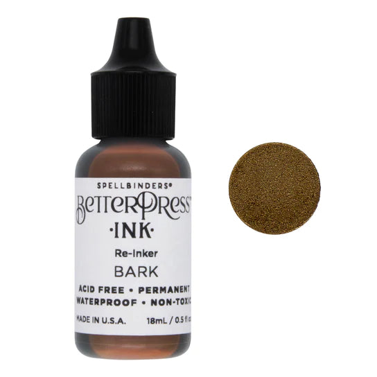 Spellbinders BetterPress Bark Re-Inker