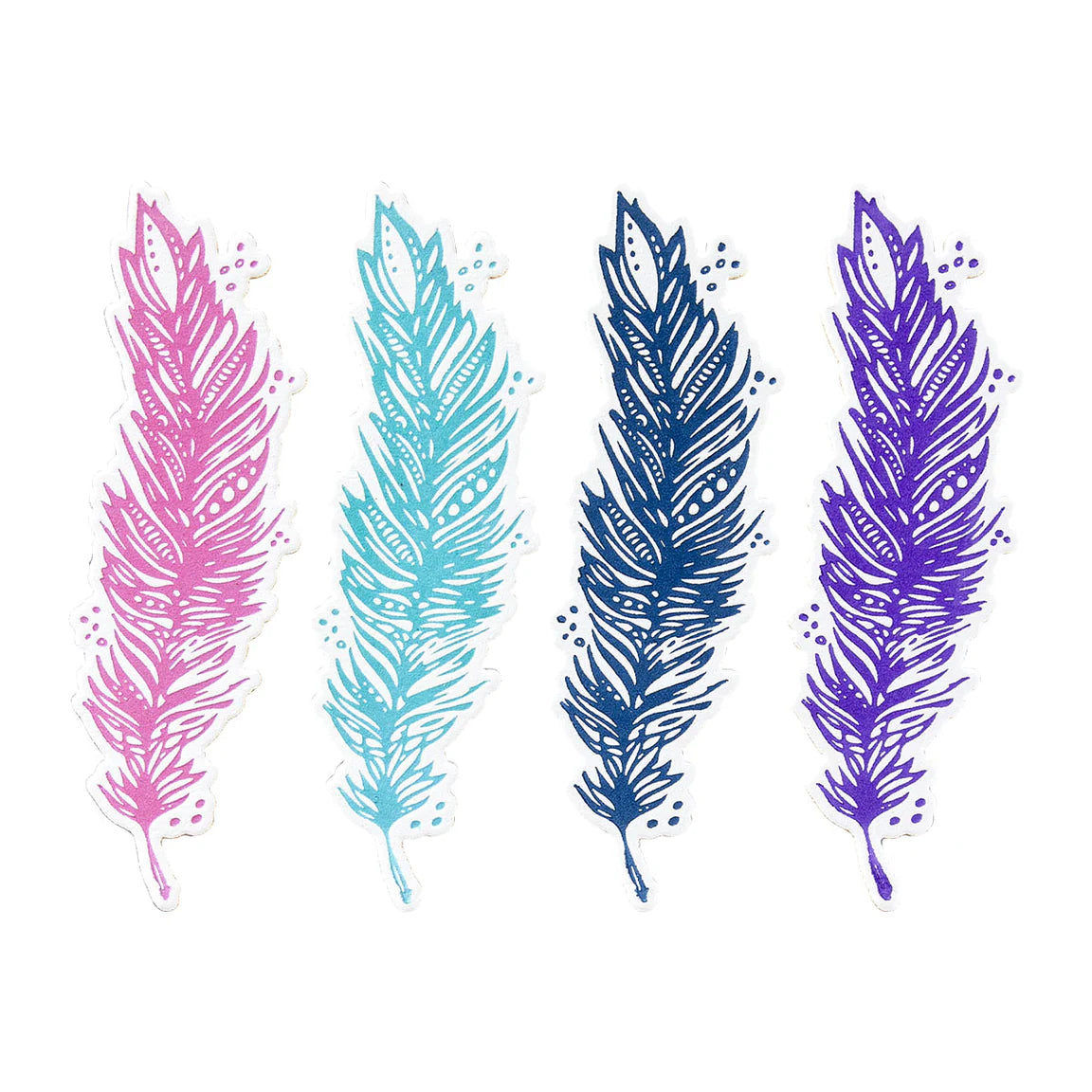 Spellbinders BetterPress Ink Mini Set - Happy, 4pk