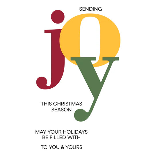 Spellbinders Color Mix Joy Press Plate & Registration Template