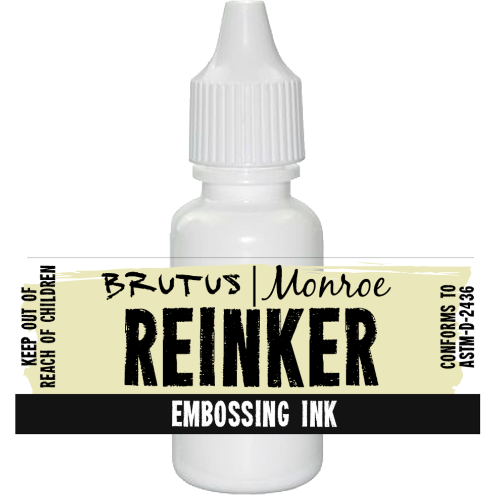 Brutus Monroe Embossing Ink Reinker 0.5oz – Craftique
