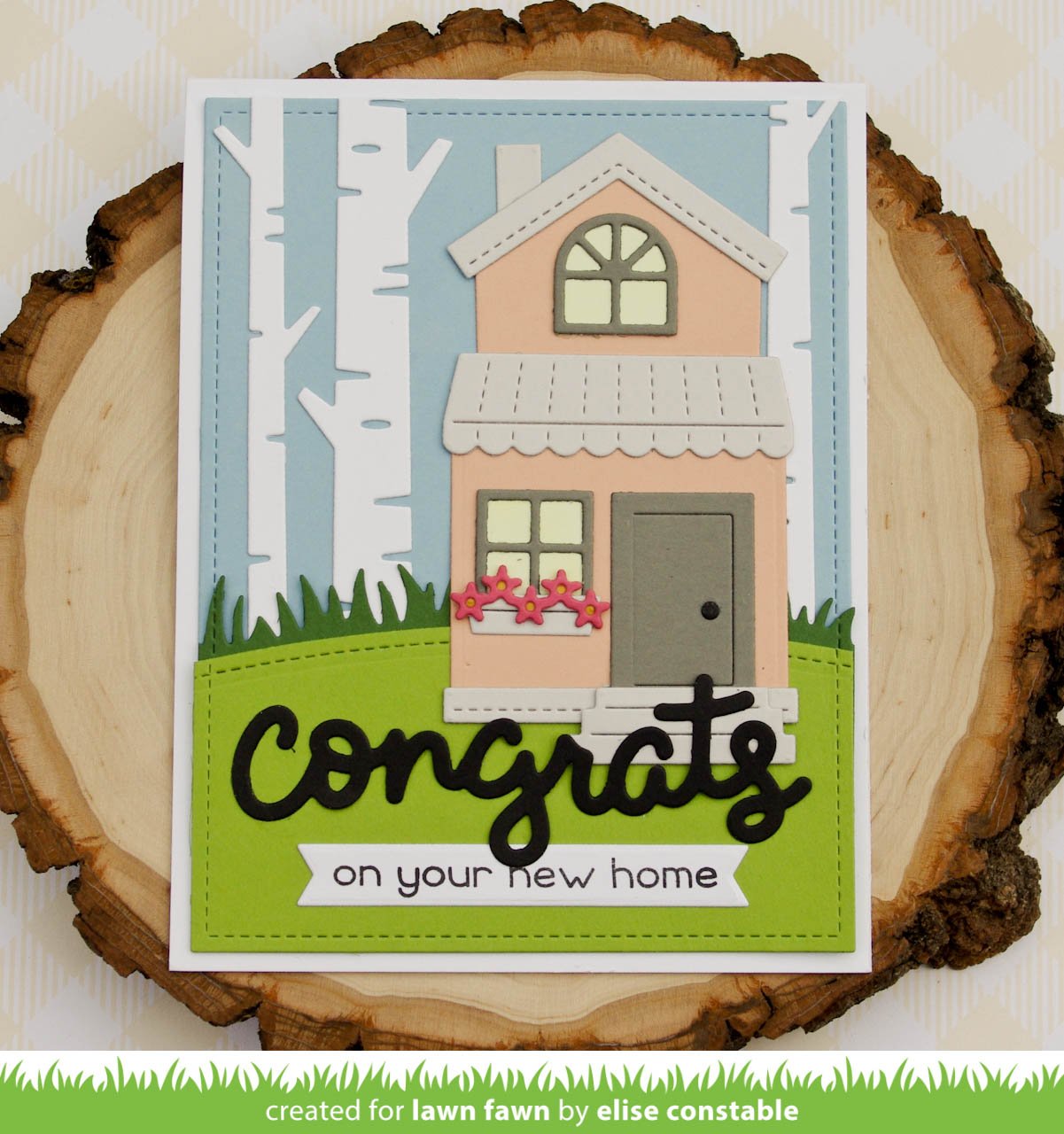 Lawn Fawn Build-a-House Die Set