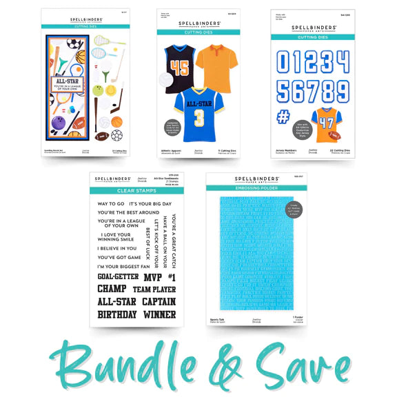 Spellbinders I Want it All! Game Day Collection Bundle – Craftique