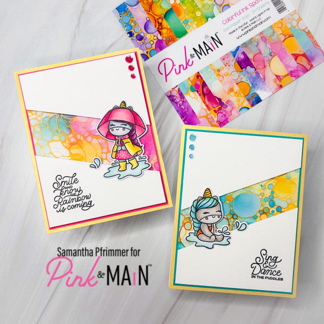 Pink & Main Rainy Day Stamp Set
