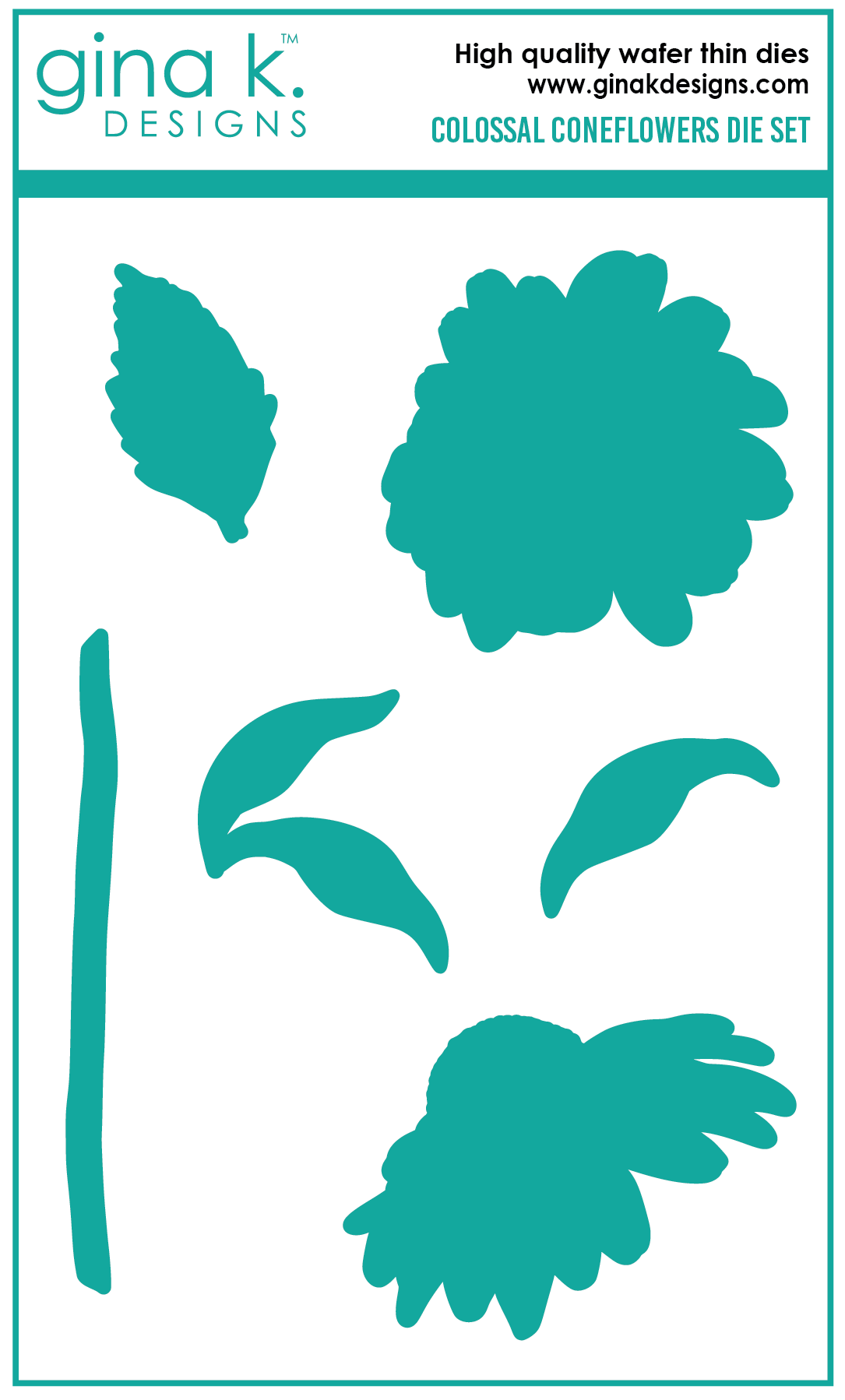 Gina K Designs Colossal Coneflower Stamp Set