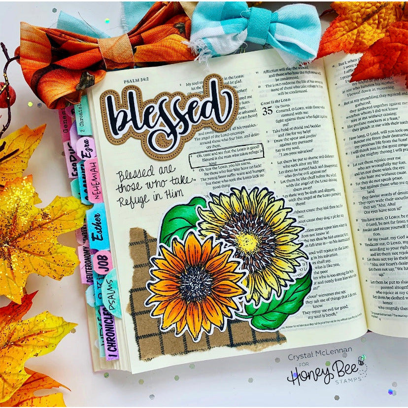 Honey Bee Stamps Blessed Honey Cuts Die Set