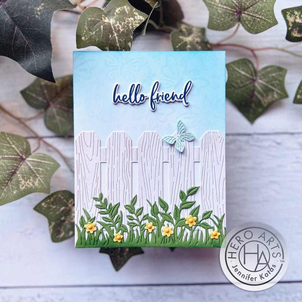 Hero Arts Butterfly Foliage Fancy Dies