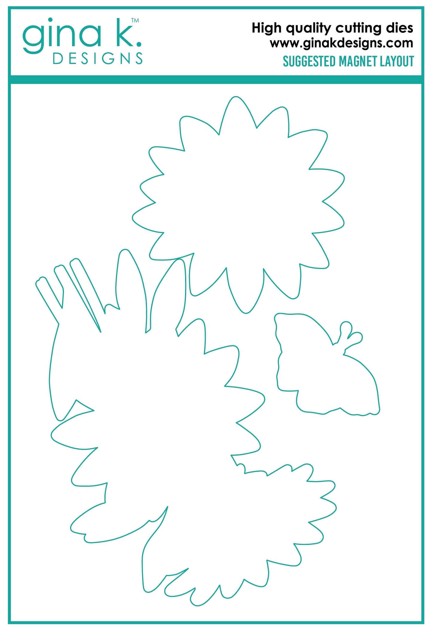 Gina K Designs Delightful Daisies Stamp Set