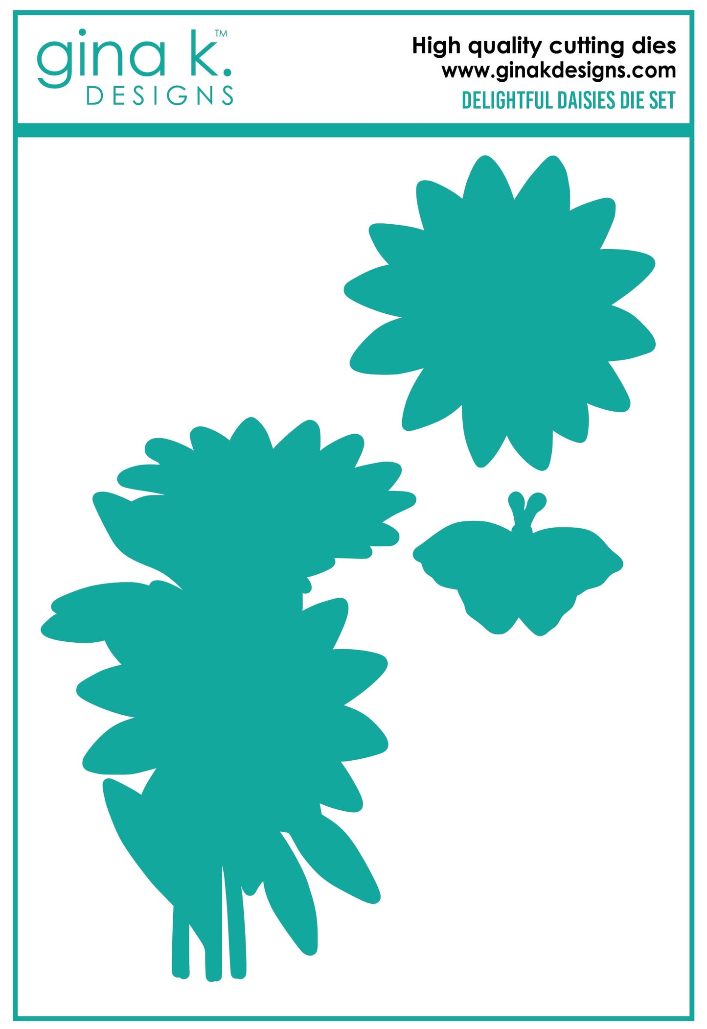 Gina K Designs Delightful Daisies Die Set