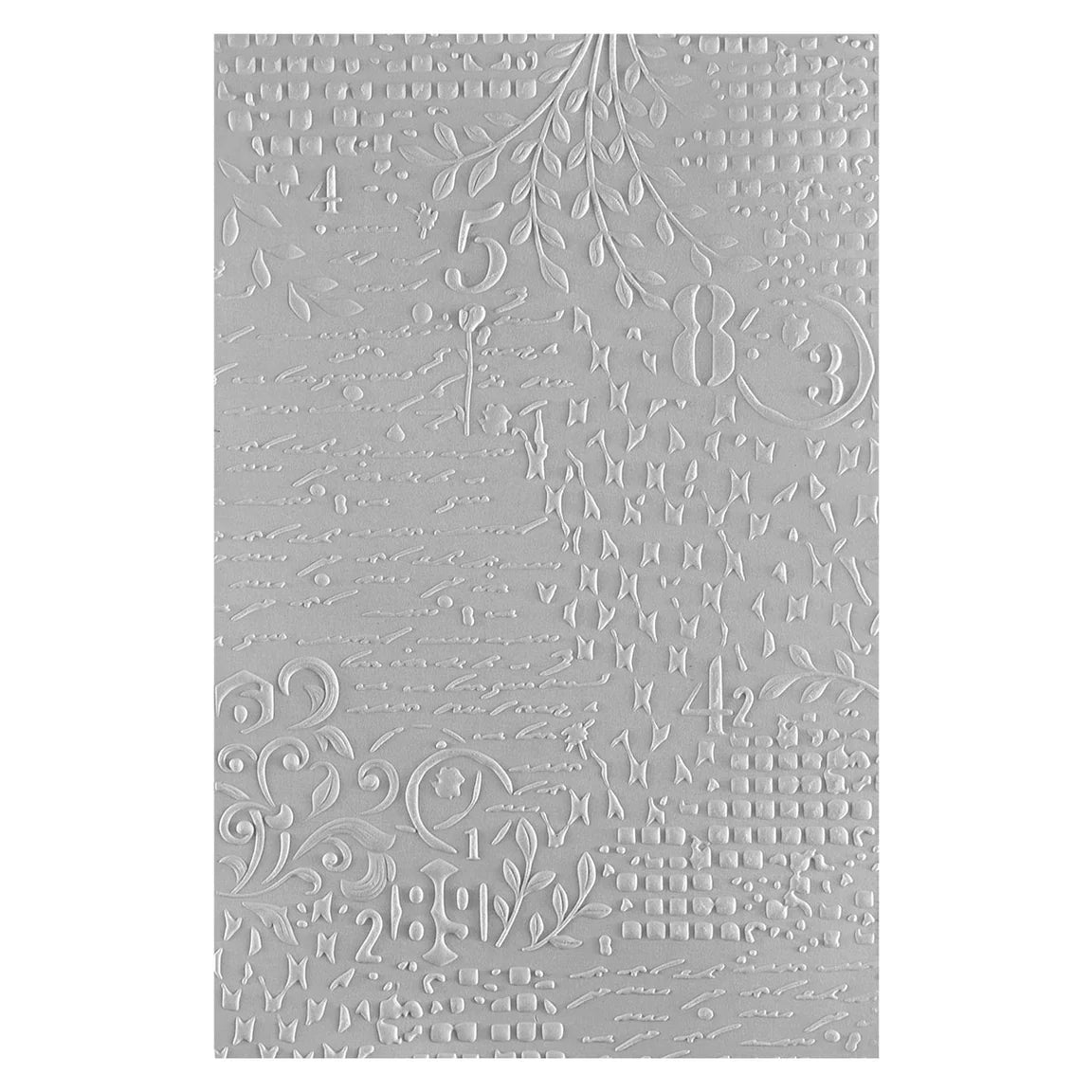Spellbinders Distress Mix 3D Embossing Folder from the Beautifully Imperfect Collection