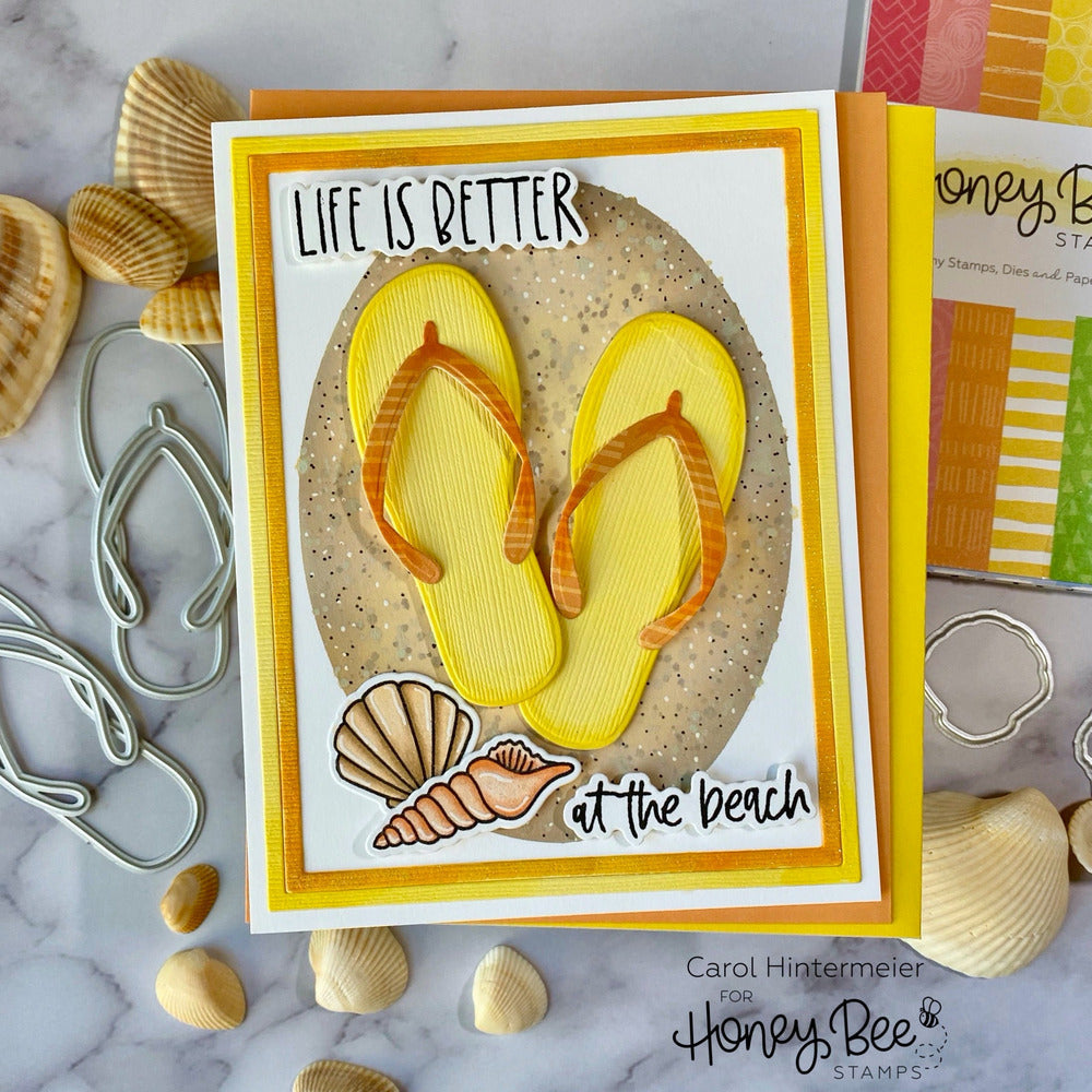Honey Bee Stamps Flip Flop Builder - Honey Cuts Dies