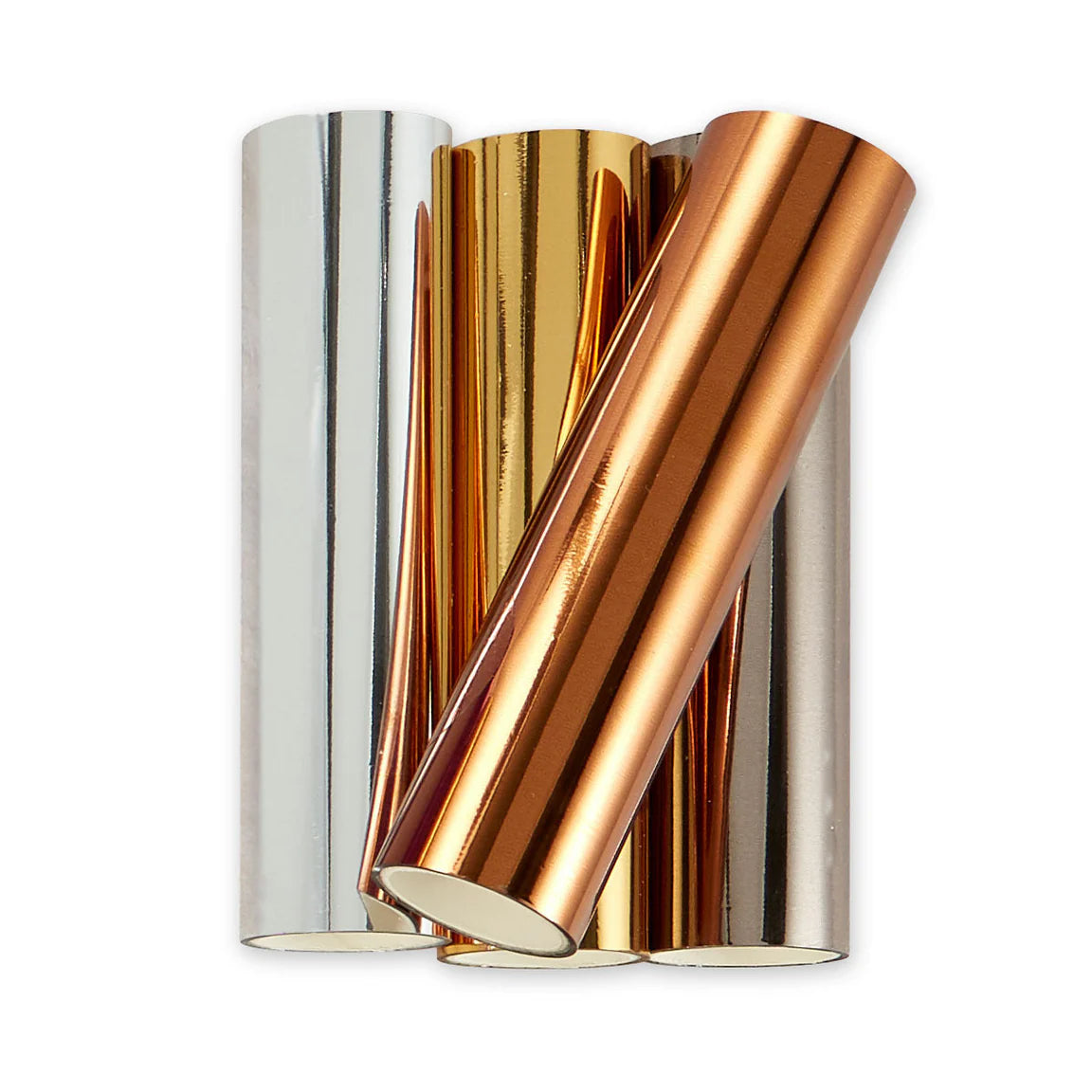 Spellbinders Glimmer Hot Foil Essential Metallics Variety Pack (4 Rolls)