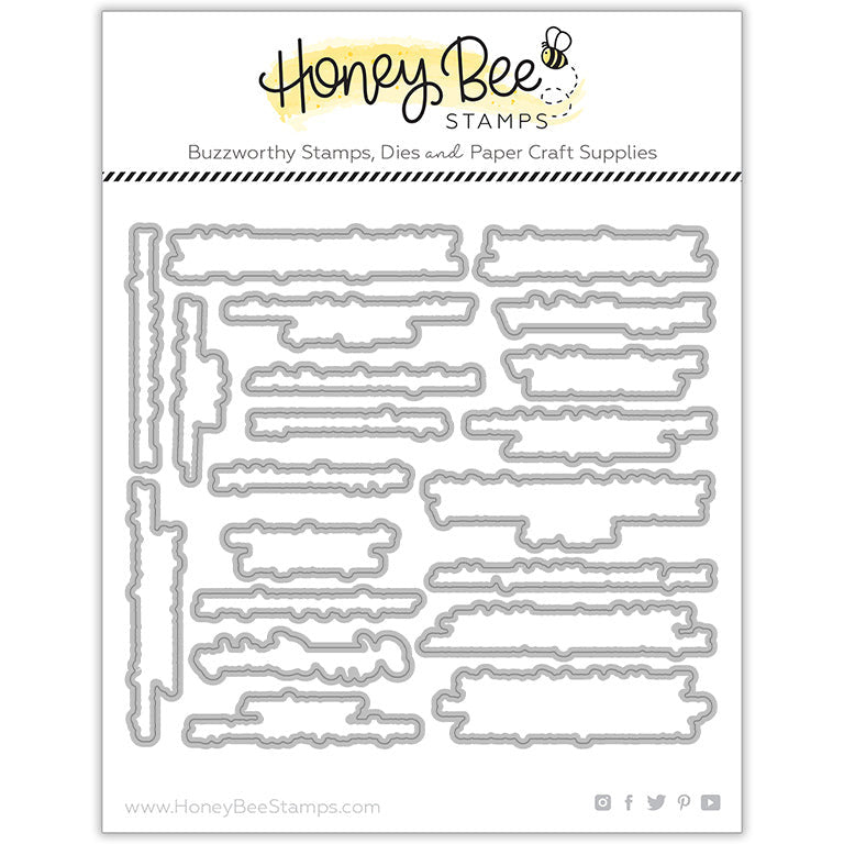 Honey Bee Stamps Inside: Birthday Sentiments 6x6 Stamp Set