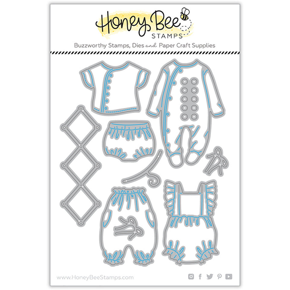 Honey Bee Stamps: Bundle of Joy Honey Cuts Dies