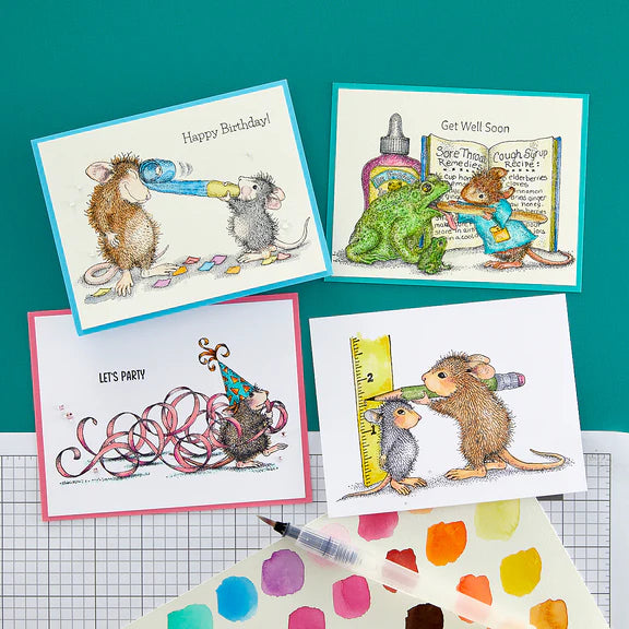 Spellbinders This Tall Cling Rubber Stamp (House-Mouse)