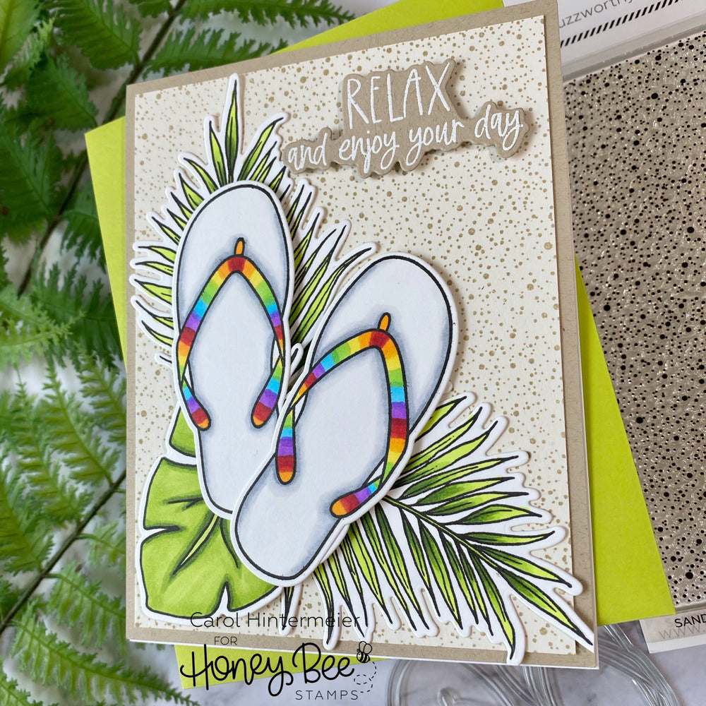 Honey Bee Stamps Sandy Shores 6 x 6 Stamp