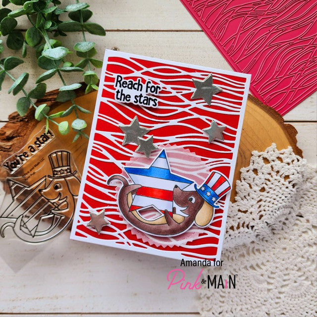 Pink & Main Making Waves Cover Die