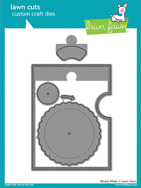 Lawn Fawn Lawn Clippings Reveal Wheel Wheely Great Day Templates