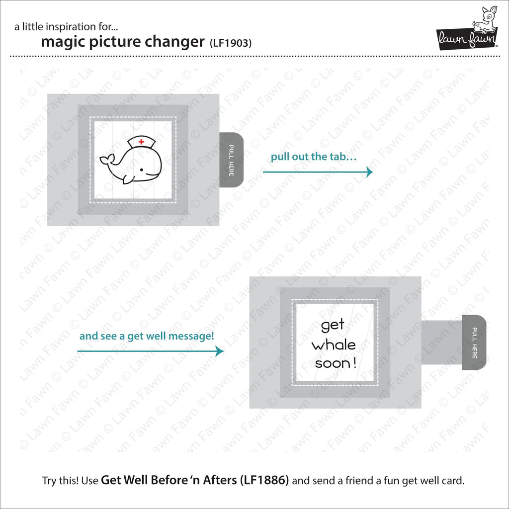 Lawn Fawn Magic Picture Changer Die Set