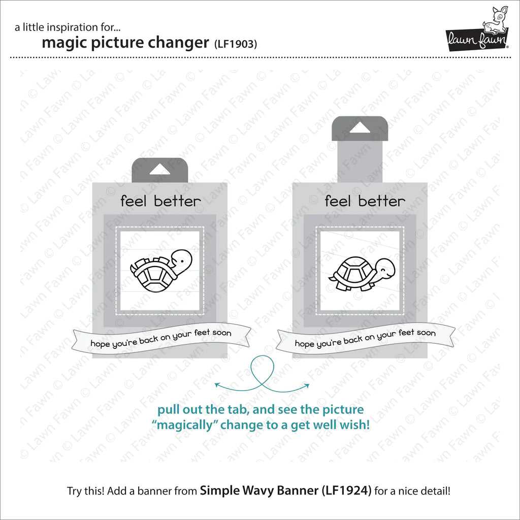 Lawn Fawn Magic Picture Changer Die Set