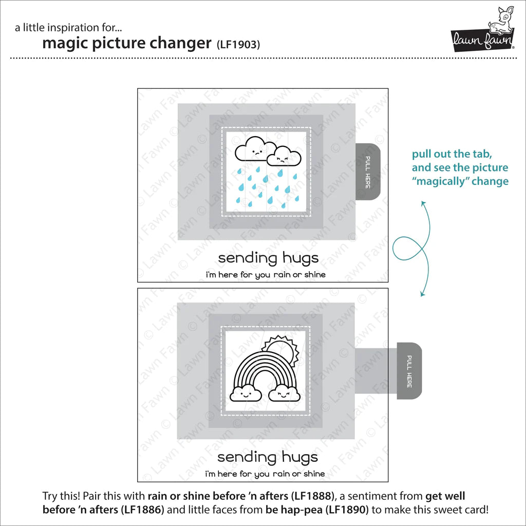 Lawn Fawn Magic Picture Changer Die Set