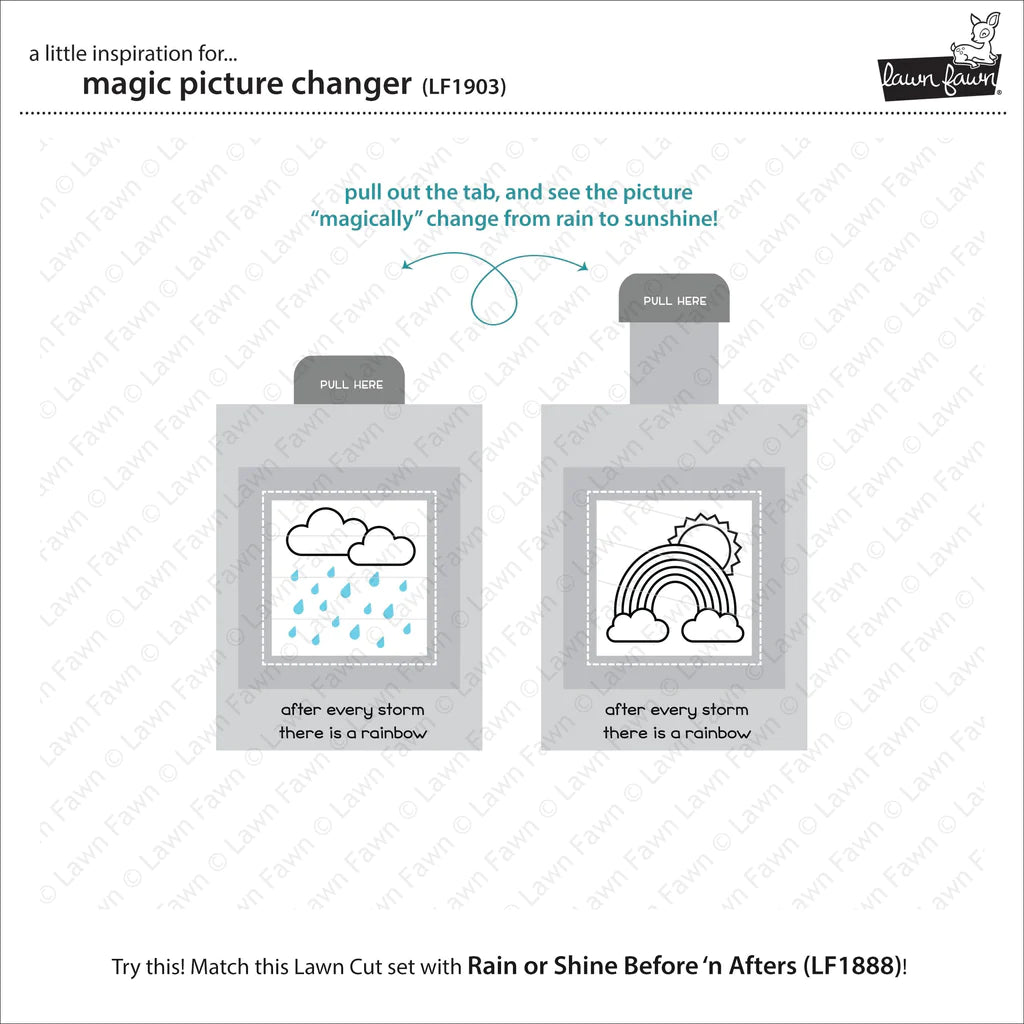 Lawn Fawn Magic Picture Changer Die Set