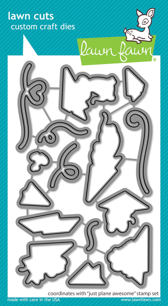 Lawn Fawn Just Plane Awesome Dies