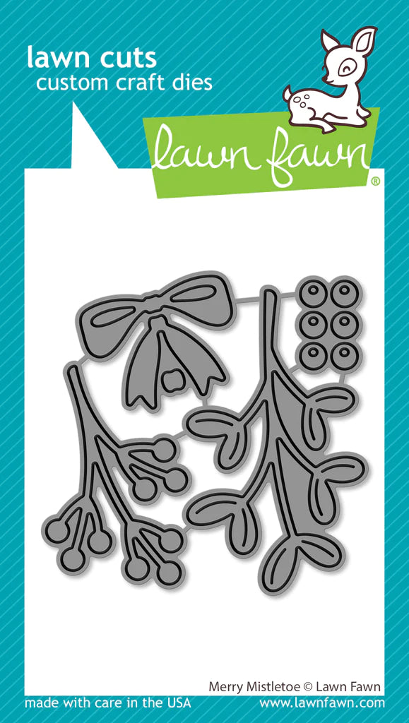 Lawn Fawn Merry Mistletoe Die