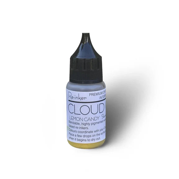 Lisa Horton Crafts Interference Ink Reinker - Lemon Candy Shimmer