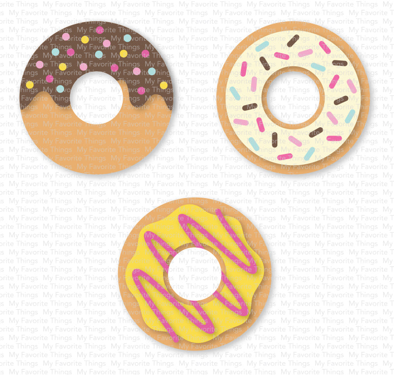 My Favorite Things Time to Make the Donuts Die-namics Die Set