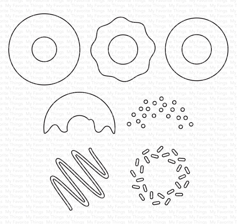 My Favorite Things A Dozen Reasons to Smile Stamp Set