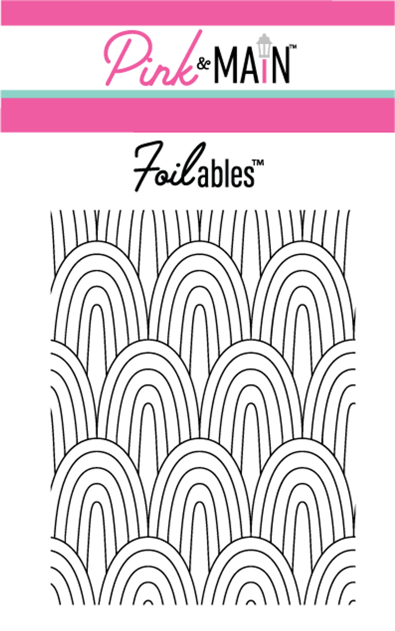 Pink & Main Tall Rainbow Foilables Panels