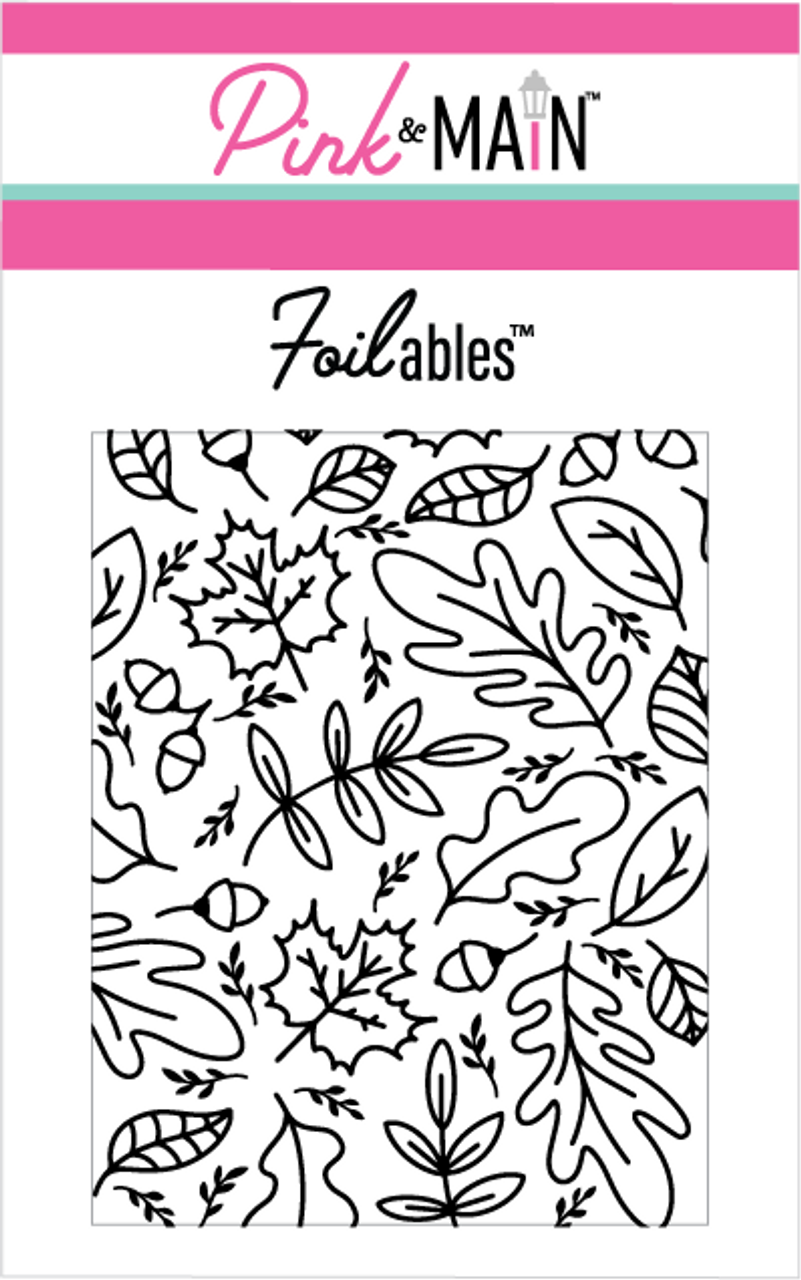 Pink & Main Autumn Leaves Foilables Panels