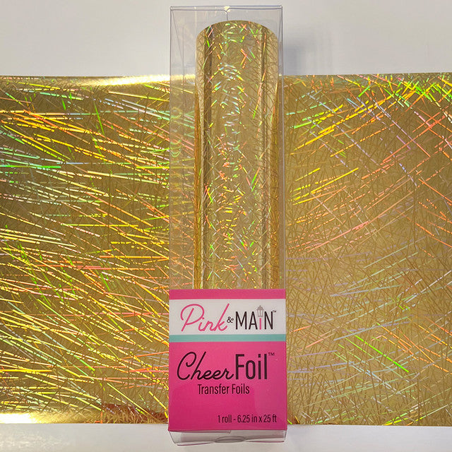 Pink & Main Cheerfoil® - Tinsel Gold