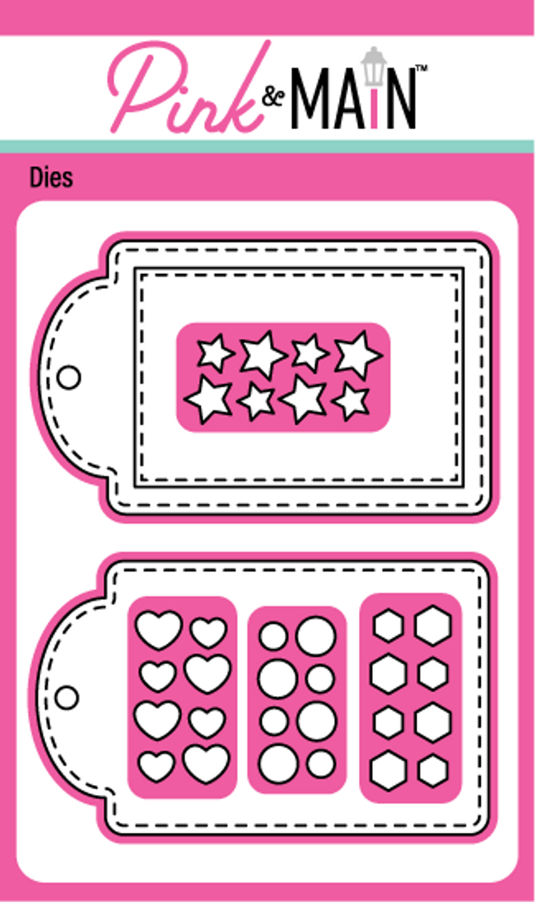 Pink & Main Shaker Tag Dies