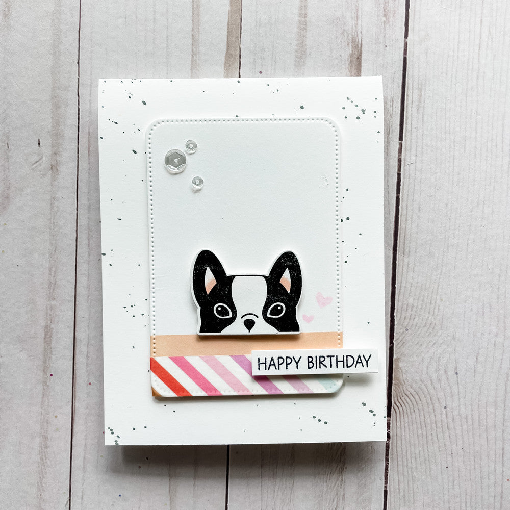 Avery Elle Pop-up Frenchie Stamp